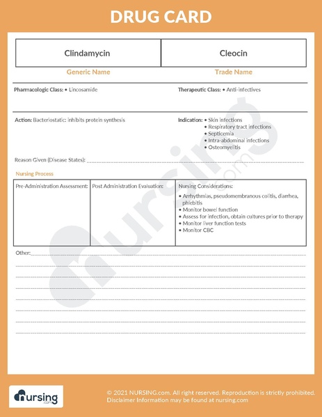 File:Drug Card Clindamycin (Cleocin).pdf